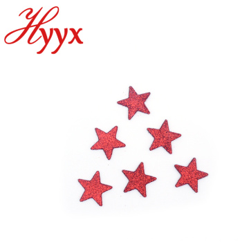 HYYX Новый Подгонянный Серебряный блеск пяти конечная Звезда несколько Звезда рождественские украшения